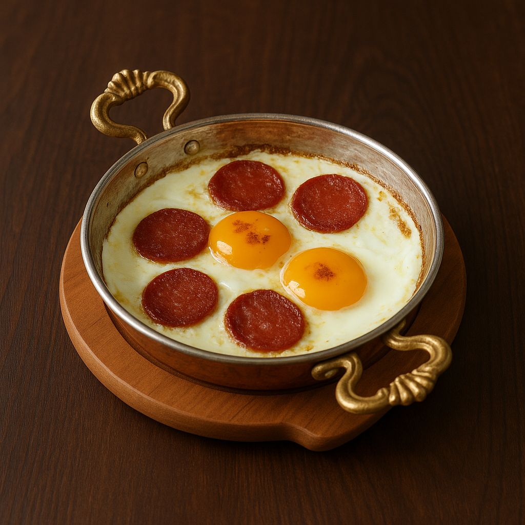 SAHANDA SUCUKLU YUMURTA